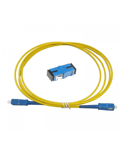 SC-SC BLAUW (SC-UPC/SC-UPC) glasvezelkabel-set