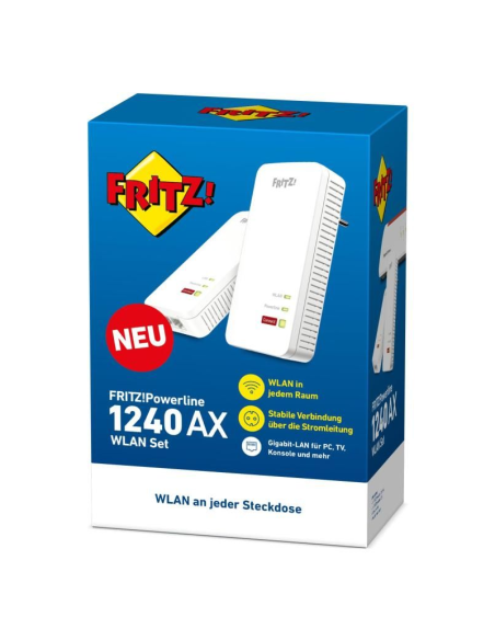 FRITZ!Powerline 1240 AX WLAN Set