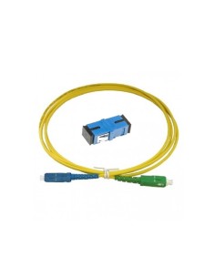 SC-SC BLAUW (SC-APC/SC-UPC) glasvezelkabel-set