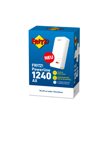 FRITZ!Powerline 1240 AX WLAN single