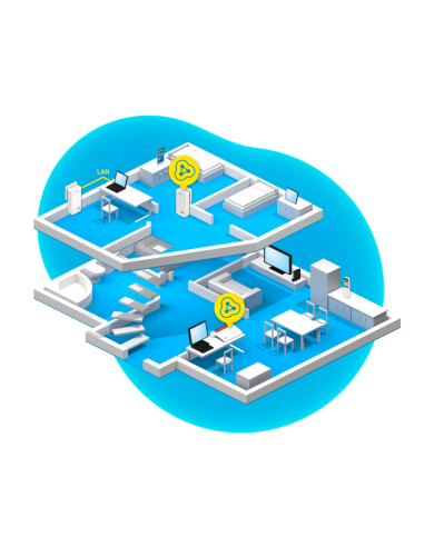 FRITZ!Powerline 1240 AX WLAN single
