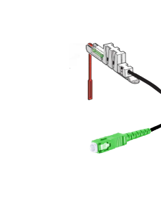 SC-APC/SC-APC AT01 Attema Glasvezelkabel GROEN-GROEN