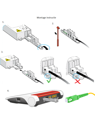 SC-APC/SC-APC AT01 Attema Glasvezelkabel...