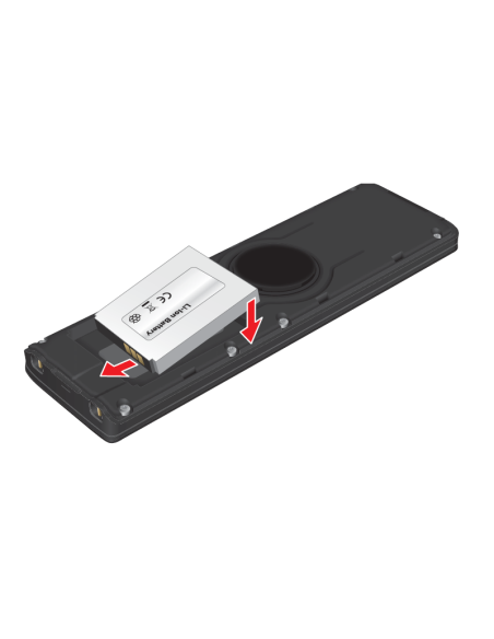 FRITZ!Fon vervangende batterij/accu (3.7VDC-750mAh) (M2, C4, C5, MT-F)