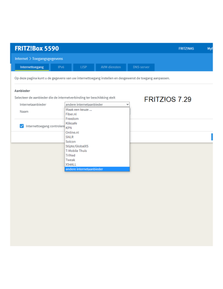 FRITZ!Box 5590 Fiber International