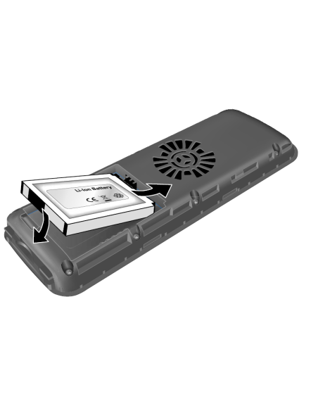 FRITZ!Fon vervangende batterij/accu (3.7VDC-750mAh) (M2, C4, C5, MT-F)