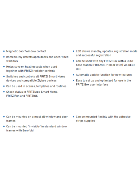 FRITZ!DECT 350 smart door window sensor
