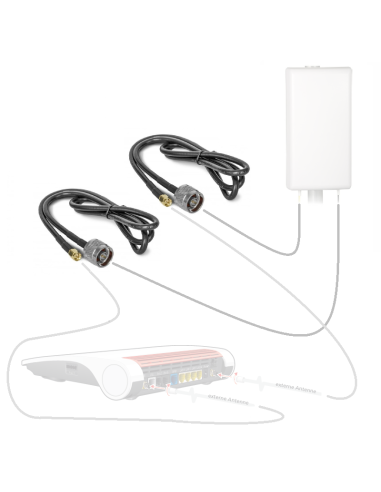 LTE antennekabel 10 meter coax N-Male naar...